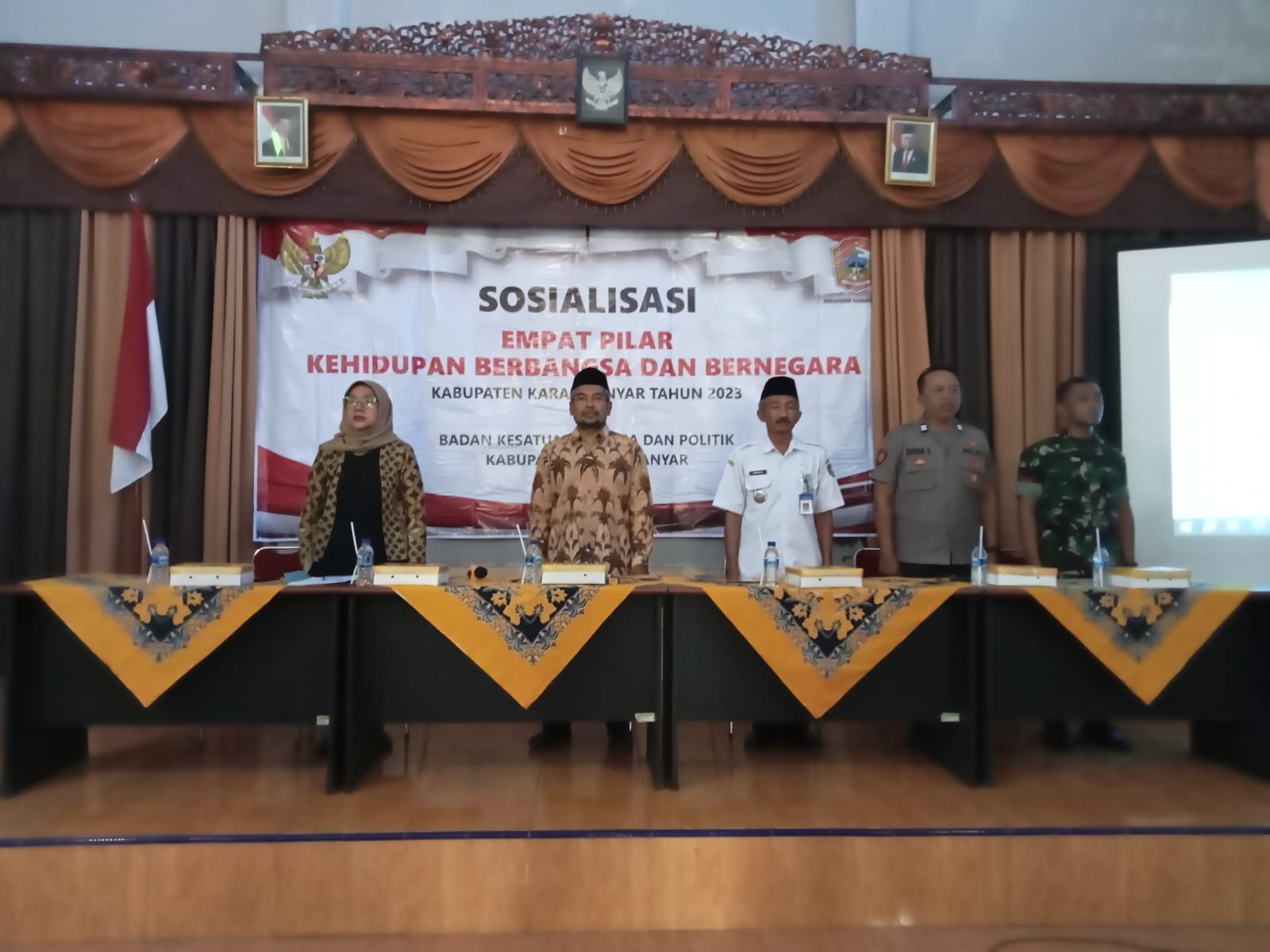 Sosialisasi 4 Pilar Kehidupan Berbangsa dan Bernegara Kabupaten Karanganyar Tahun 2024