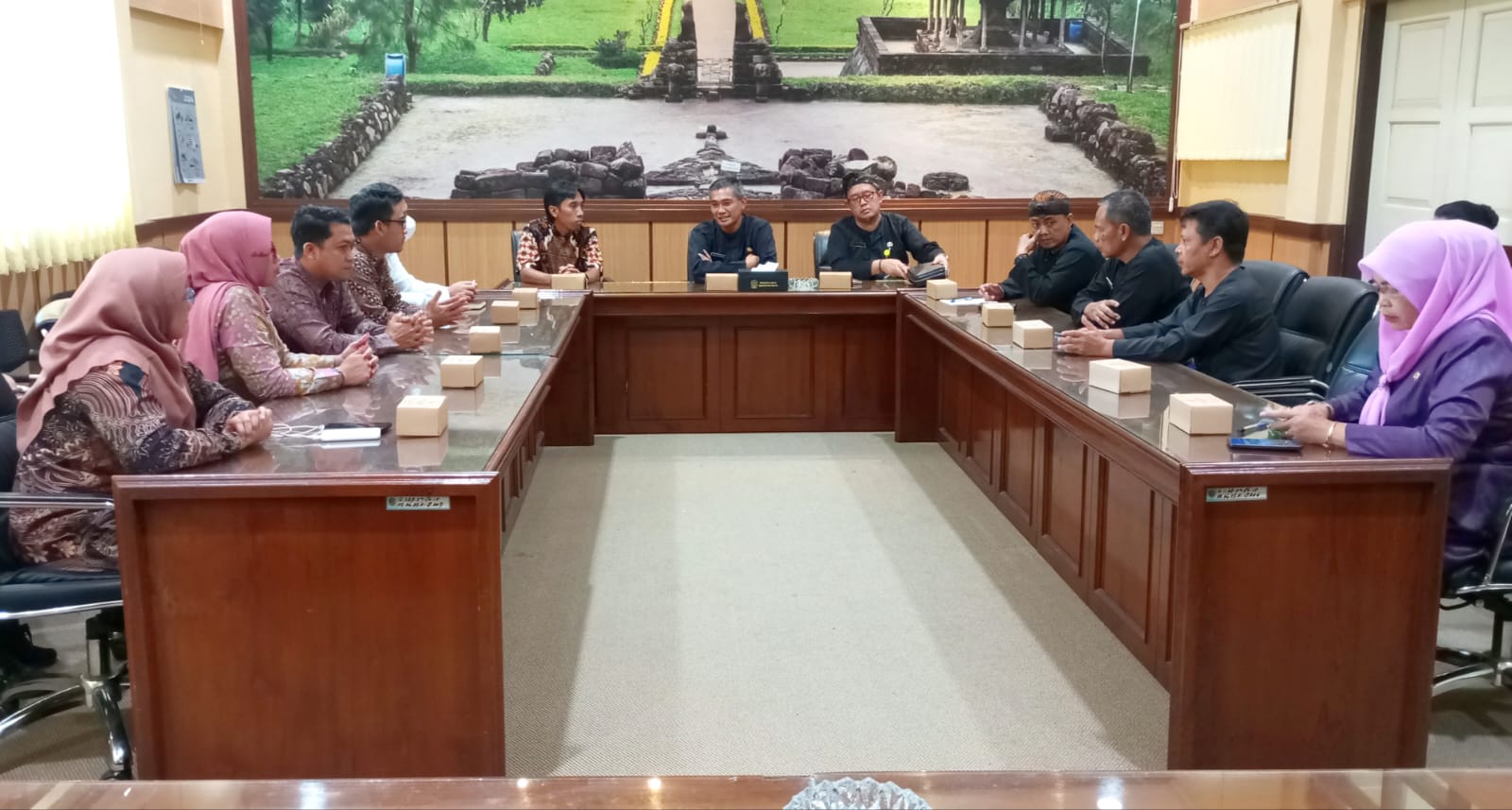 Kegiatan Audiensi Komisioner KPU Kabupaten Karanganyar
