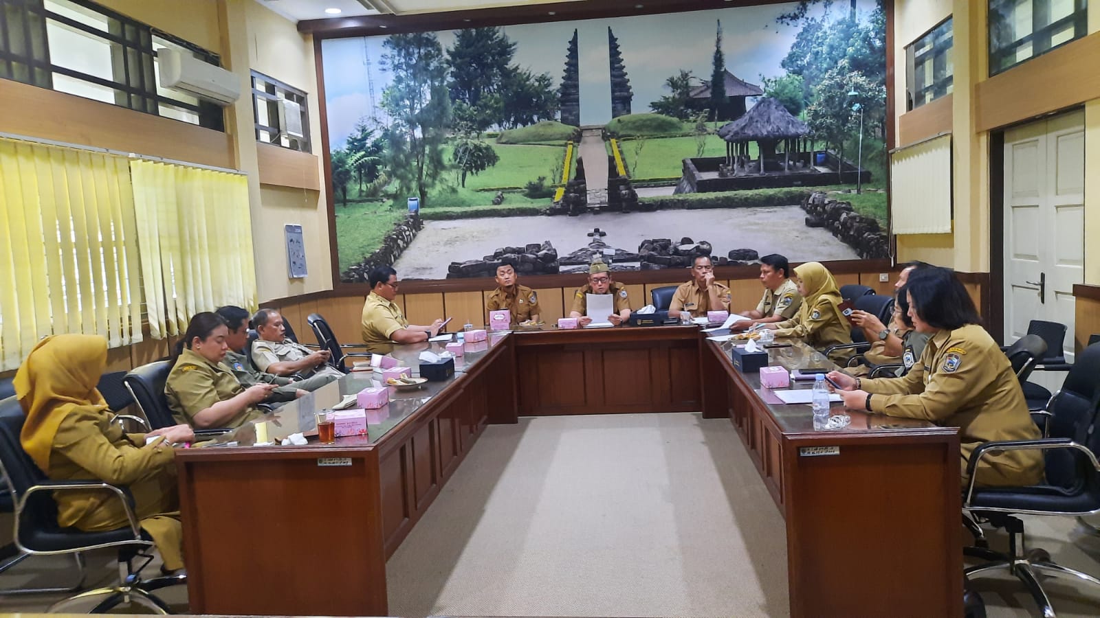 Rapat Koordinasi Internal Tim Desk Pemilu 2024