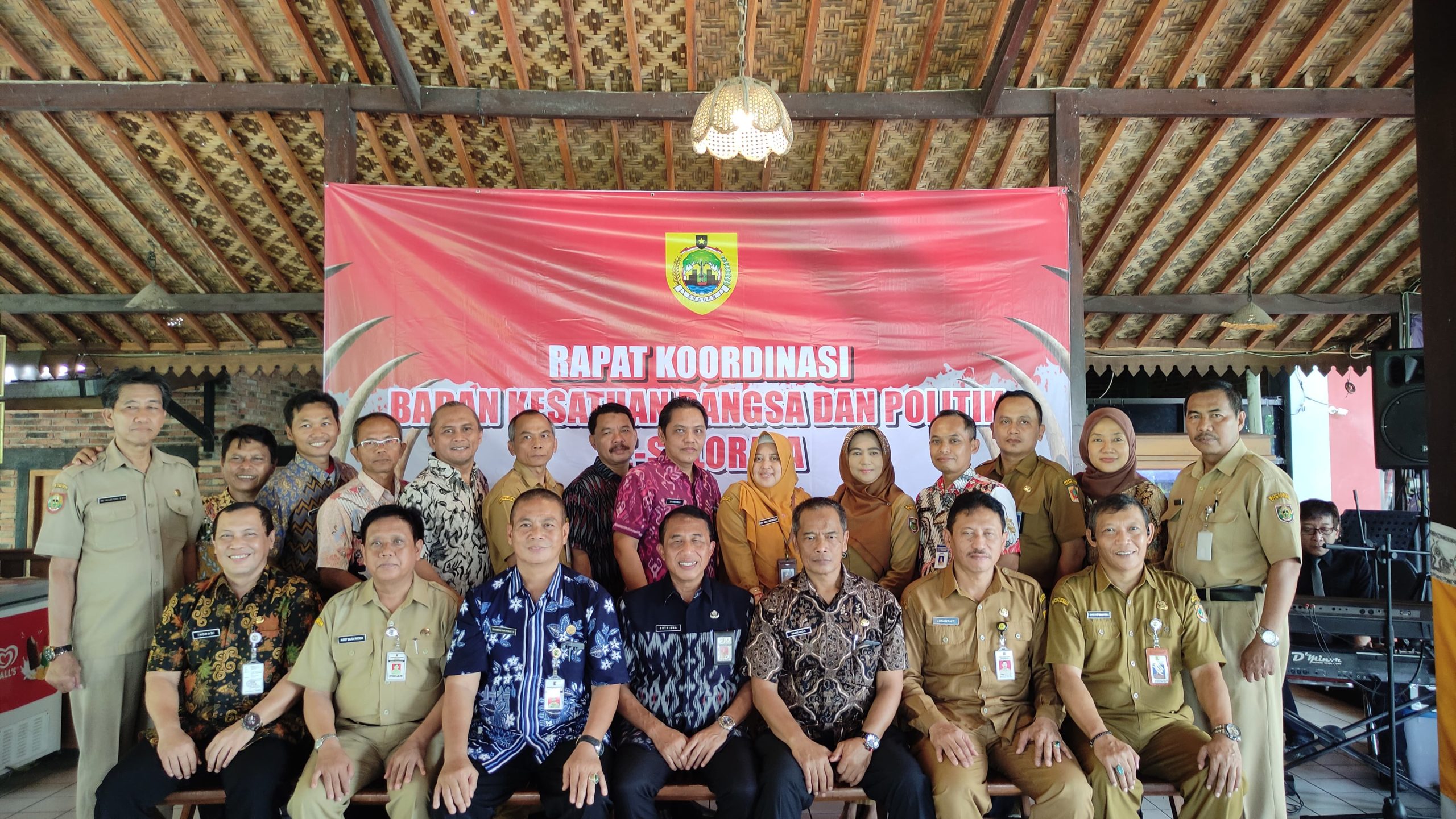 Rapat Koordinasi Badan Kesatuan Bangsa dan Politik Se-Soloraya