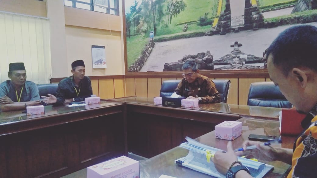 Audensi dengan PCNU Kabupaten Karanganyar