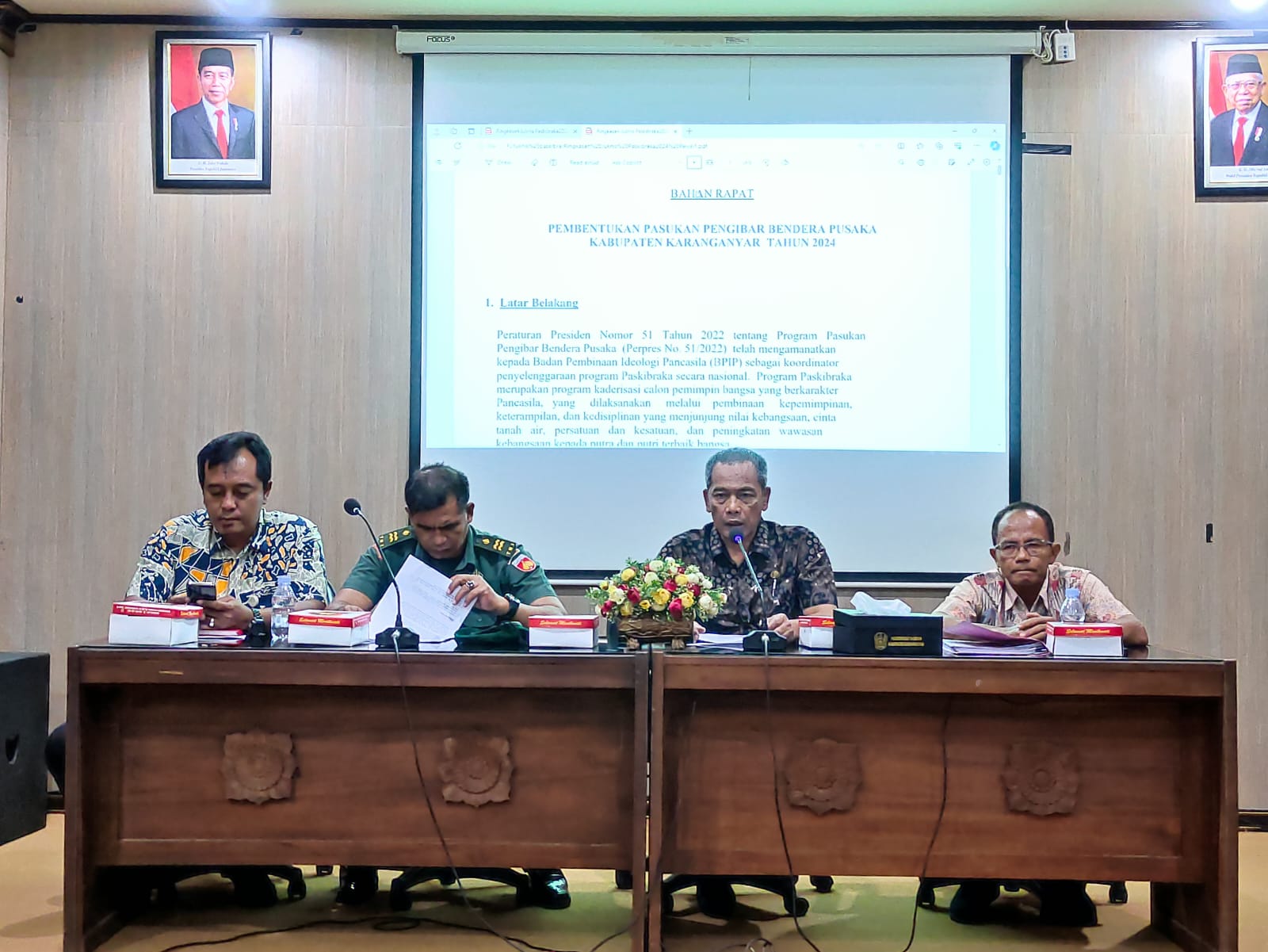 Rapat Koordinasi Persiapan Pembentukan Paskibraka Tahun 2024