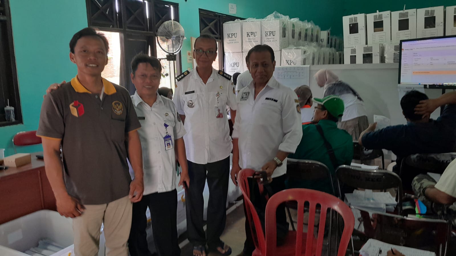 Pemantauan Pelaksanaan Rekapitulasi Hasil Pemilu