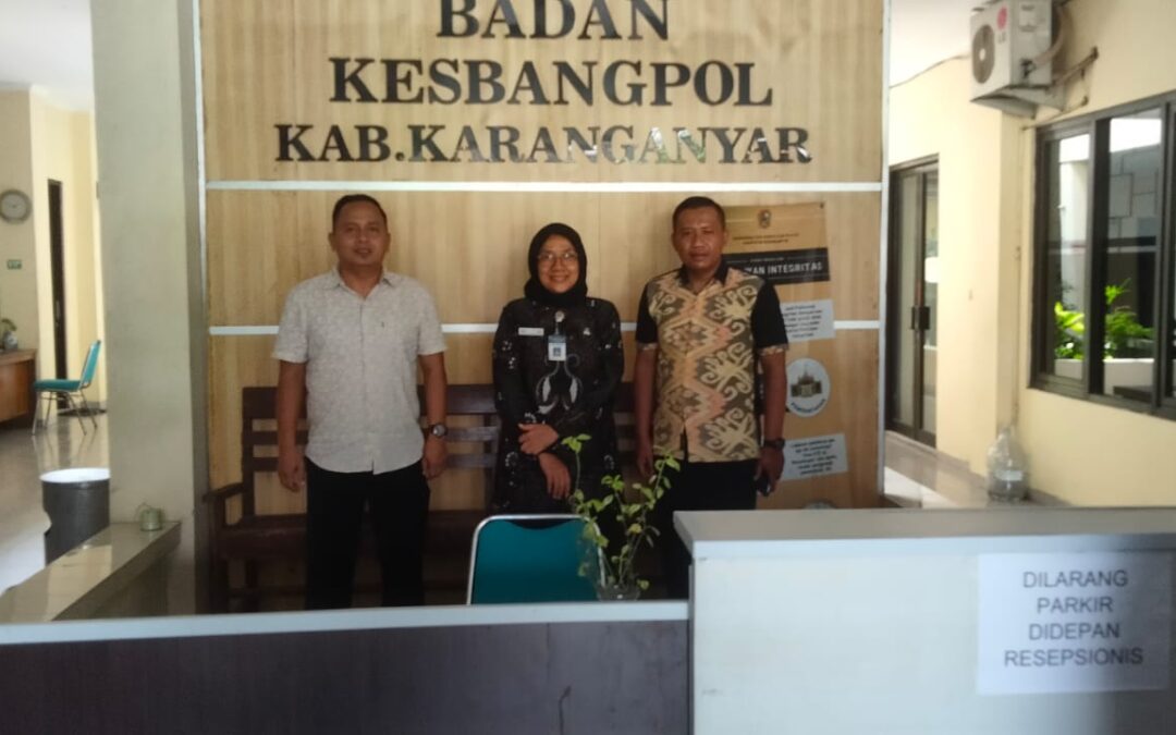 Kunjungan Kerja Kesbangpol Wonogiri